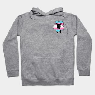 Proud Trans Rainbow Sheep Hoodie